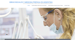 Desktop Screenshot of cartillasmedicas.com.ar