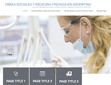 Tablet Screenshot of cartillasmedicas.com.ar